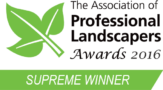 The Professional Landscapers Awards 2016 Supreme Winner