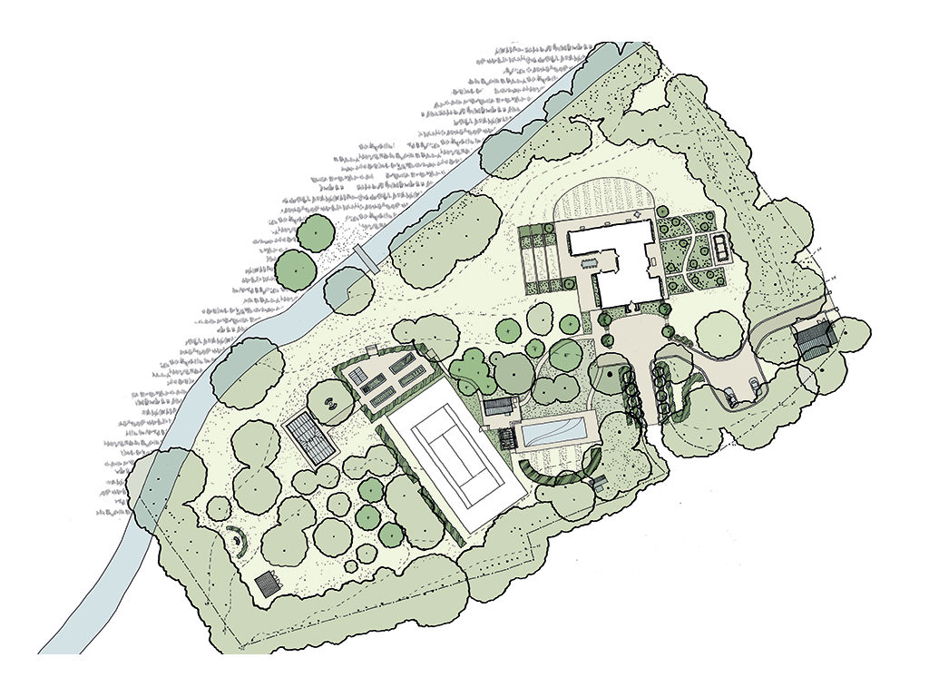 Dutch Manor Landscape Plan Dutch Manor Plan