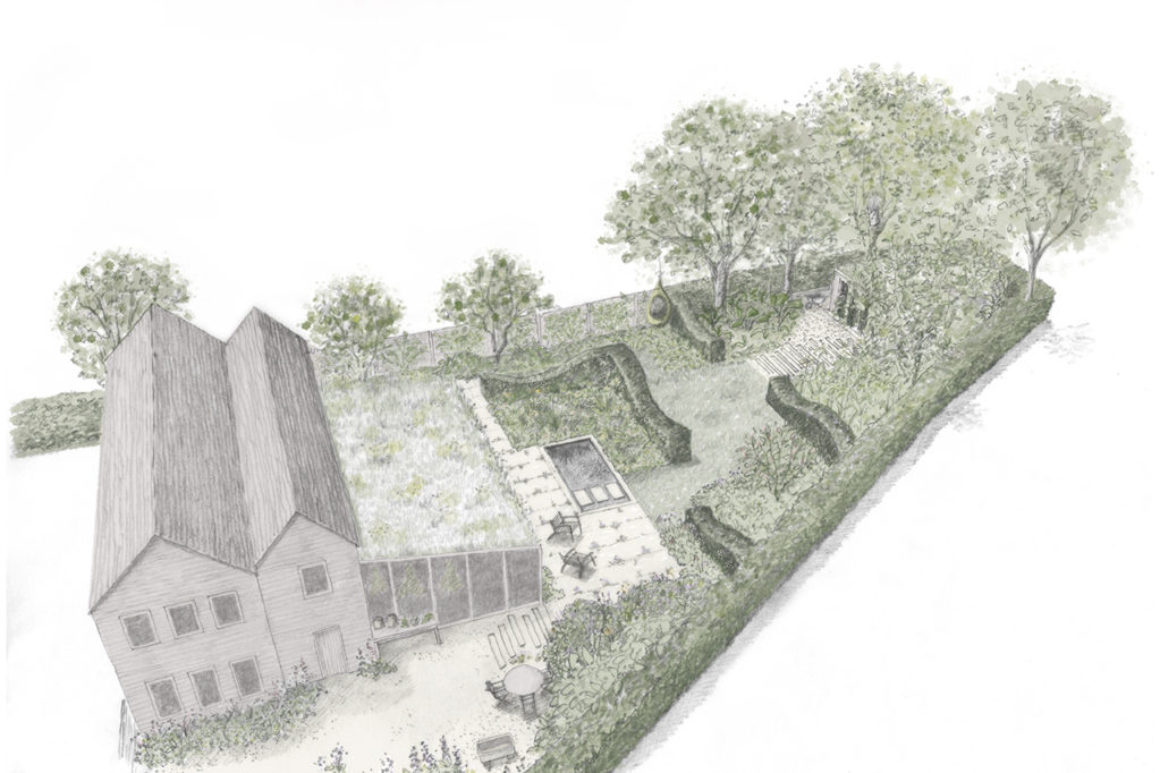 Apothecary Garden Drawing Apothecary Garden Drawing