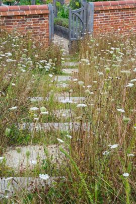Double Brick Wheel Track Path