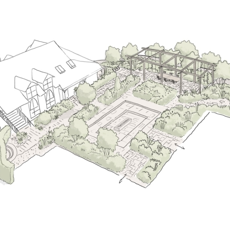 Sussex Farmstead Courtyard