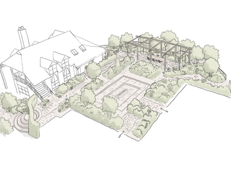 Sussex Farmstead Courtyard