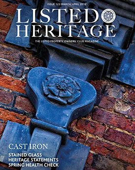 Listed Heritage April 2019