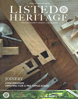 Listed Heritage November / December 2018