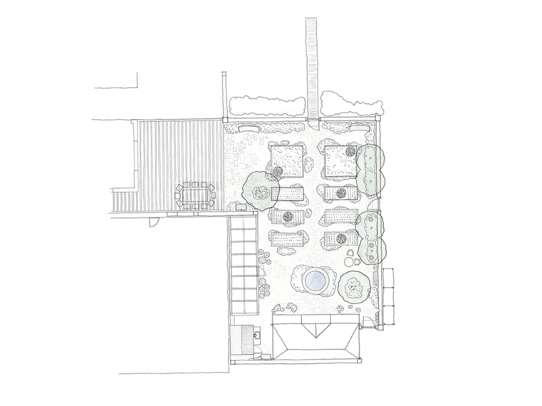 Potager Plan, Chichester Harbour