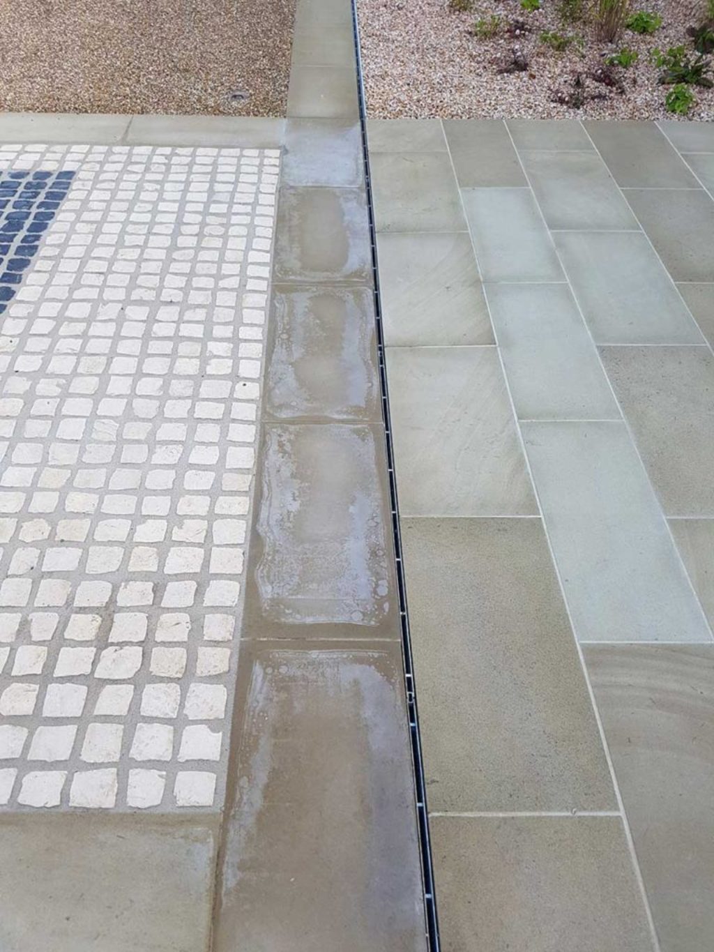 Slot drain Marian Boswall Landscape Architects