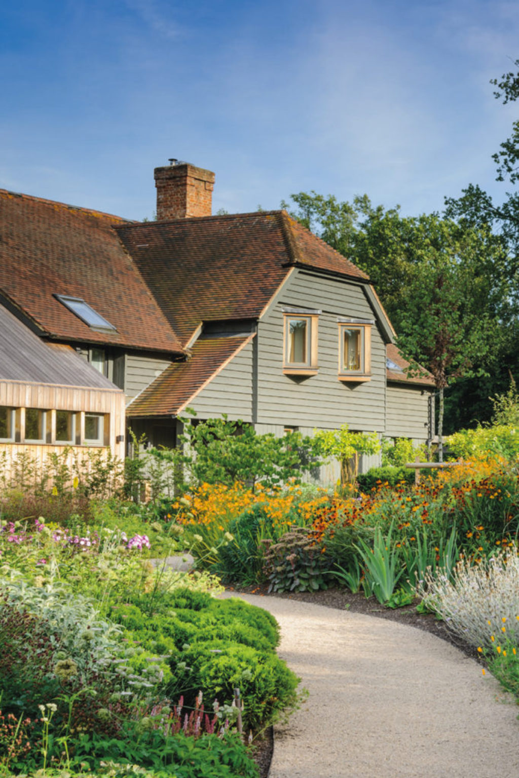 Winding Path Marian Boswall Landscape Architects